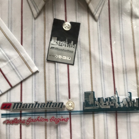 NWT: Manhattan short sleeves shirt - Picture 3 of 5